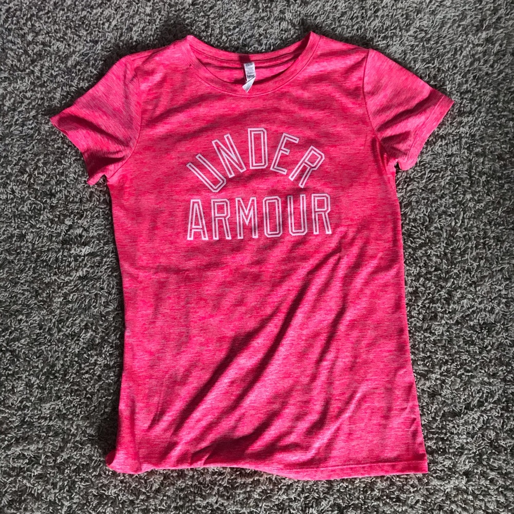 Pink Under Armour T-Shirt